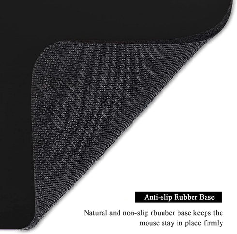Small Mouse Pad 6 x 7 Inch, Oval Mini Mouse Pad with Non-Slip Rubber Base, Waterproof Compact Mouse Mat for Laptop Computer Wireless Mouse Keyboar...