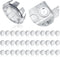 36 Pcs Knockout Seal Electrical Box Knockout Plugs for 3/4 Inch Pipe, Round Steel Removable Seal Electrical Box Fittings for Closure Unused Electr...