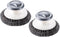 Stainless Steel Wool Scrubber with Handle,Heavy Duty Dish Scrubber Cleaning Cleaning Brush for Pots, Pans, Grills, Sink(2P)...