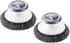 Stainless Steel Wool Scrubber with Handle,Heavy Duty Dish Scrubber Cleaning Cleaning Brush for Pots, Pans, Grills, Sink(2P)...