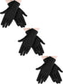 Sumind 3 Pairs Wrist Length Gloves Women Short Satin Gloves Opera Short Gloves for 1920s Wedding Party...