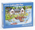 Vermont Christmas Company Lakeside Fun Jigsaw Puzzles for Kids - 100 Piece Interlocking Puzzle for Kids and Seniors - Large, Thick, Durable Puzzle...