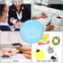 Clear Acrylic Sticky Notepad Holder, 3.94" x 3.94" x 1.77" Acrylic Sticky Note Dispenser for Office Desk Accessories(DP005)...