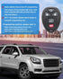 Key Fob for Chevy Traverse: for Chevy Suburban Tahoe,for 2008-2017 Bulck Enclave 2008-2013 Cadillac Escalade 2007-2009 Saturn Outlook,OUC60270 OUC...