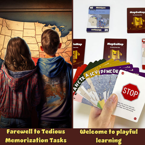USA Edition - Reportedly The World's Speediest Map Memory Game. Created by an 11-Year-Old. Super Fun for Boys, Girls, Families and Adults....