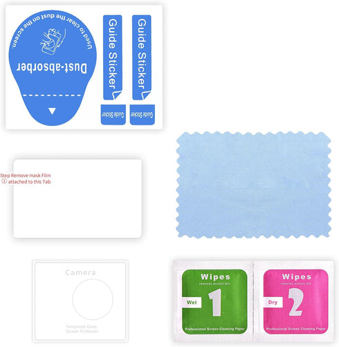 for Insta 360 GO3 Screen Protector - Camera lens Protector, 9H Hardness Tempered Glass Film, for Insta-360 GO 3 Accessories Protective Screen (1+1...
