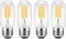 PIFUT T12 LED Bulb, E26 Dimmable LED Bulb, 110v 600Lumens 3000K 60W Equivalent, Tubular Light Bulb,4 Pack (Warm White)...