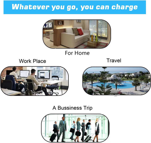 X-EDITION USB Wall Charger, 4-Pack 2.1A Dual Port USB Cube Power Adapter Charger Plug Charging Blocks Brick for iPhone 16e/16/15/14/13/12/11/XS/X/...