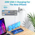 ?MFi Certified?iPhone 14 Fast Charger, Linocell 3Pack 20W USB-C PD Power Wall Charger Block+3Pack 6FT Type-C to Lightning Cable Compatible with fo...