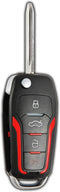 KeylessOption Key Fob Replacement for 2000 2001 2002 2003 2004 2005 2006 2007 2008 2009 2010 2011 2012 2013 2014 2015 2016 2017 2018 2019 Ford Lin...
