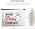 Bridal Shower Gifts for Bride Fun Engagement Gifts - Same Penis Forever - Fun Makeup Cosmetic Bag for Bachelorette Party Bride Survival Kit...
