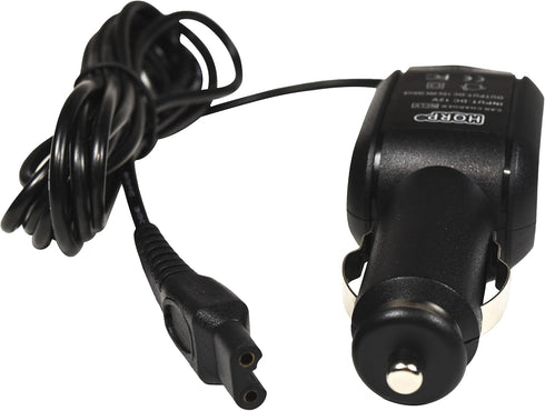 HQRP Car Charger DC Adapter Power Cord Compatible with Philips Norelco RQ1160, RQ1160CC, RQ1150, HQ560, HQ568, HQ586, HQ9171, HQ9190, PT730, PT860...
