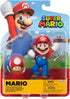 Super Mario Nintendo 4-Inch Mario Poseable Figure with Power up Mushroom Accessory. Ages 3+ (Officially licensed)...