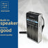Retekess PR15 Pocket NOAA Weather Radio, AM FM Emergency Weather Radio Portable, Little Transistor Radio Powered by AAA Battery for Walking, Campi...
