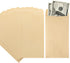ACSTEP 100 PACK Brown Cash Envelopes 3 1/2 x 6 1/2 for Budgeting, Small Kraft Money Envelopes Self Adhesive for Cash, Coins, Check, Seeds, Money S...