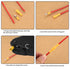 200 Pcs Bullet Connectors Male and Female, 22-16AWG Insulated Splice Female/Male Bullet Crimp Terminals Connectors, Electrical Bullet Crimp Wire C...