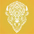 Bison Head Stencil, 8.5 x 11 inch (M) - Classic American Buffalo Bison Head Stencils Template for Painting...