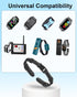 Collar Replacement Strap Compatible with Bousnic, Delupet, Patpet, Jugbow, Dogtra, Dog Care, Sportdog Field Trainer, Dog Training Collar Receiver...