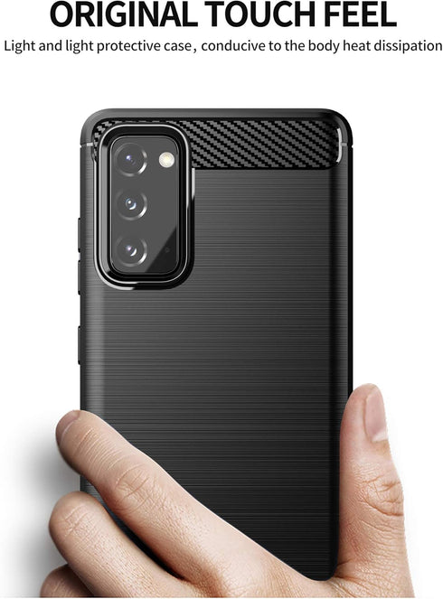 Samsung Galaxy S20 FE 5G case,with HD Screen Protector, Soft TPU Slim Fashion Non-Slip Protective Phone Case Cover for Samsung Galaxy S20 FE(Fan E...