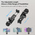 SMALLRIG Universal Phone Tripod Mount, Metal Cell Phone Mount with Cold Shoe Mount and M4 screws for DJI Stabilizers, Free Adjustment Phone Mount ...