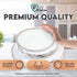 Felt Plate China Storage Dividers Dish Protectors (WHITE, 48 (LARGE))...