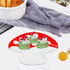 Mushroom Spoon Rest for Stove Top Cute Ceramic Spoon Holder for Kitchen Counter Utensil Rest Mushroom Kitchen Decor (Red)...
