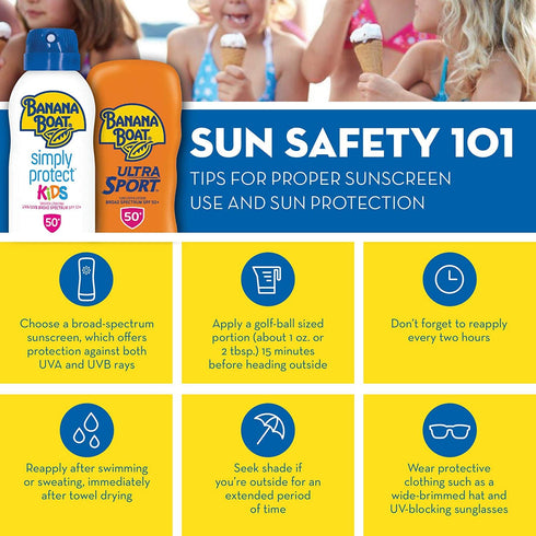 Banana Boat Kids Max Protect & Play Broad Spectrum Sunscreen SPF 100 4 oz...