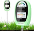 2-in-1 Soil Test Kit, Soil Moisture Meter, Soil pH Meter -Dual Dial-Simultaneously-Display Results-Soil pH Tester, Moisture Meter for House Plants...