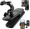 360° Swivel Backpack Clip Mount w Phone Holder, Bag Belt Shoulder Strap Body Attach Accessory for GoPro Max Hero 12 11 10 9 8 7 6 5, Insta360 X3 G...
