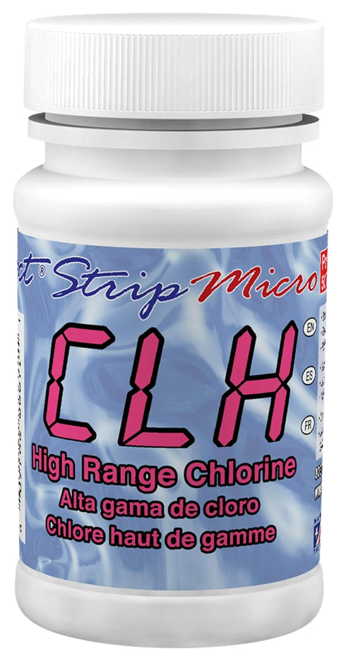 Industrial Test Systems eXact 486672 High Range Free Chlorine Strips, 0-300 ppm Detection Range (Bottle of 50)...