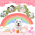 Pink Puppy Toys - 9 Pack Puppy Chew Toys for Teething, Interactive Dog Toys for Puppies, Small Dog Toys with Squeaky Toys, Treat Ball and Ropes...