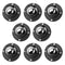 Secbolt 8 Pack Self Adhesive Caster Wheels 1 Inch for Furniture, Load Capacity 28LBS Per Wheel, Stick On Swivel Wheels for Small Appliance Storage...
