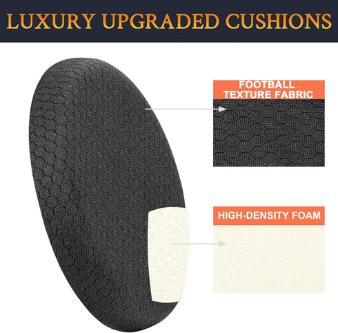 SOULWIT Mesh Fabric Earpads Replacement for Sennheiser RS120/HDR120/TR120/RS100/RS110/RS115/RS117/RS119/RS135 Headphones, Ear Pads Cushions for TR...