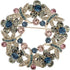 Brooch Pins Butterfly Bauhinia Flower Crystal Rhinestone Lapel Brooches for Women Girls Fashion Jewelry Gift...