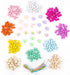Story Magic Wooden Flower Bead Set, Over 300 Large Hole Wood Beads & Charms for Beading Bracelets, Bracelet Making Kit, Flower Bracelet Kit, Whims...