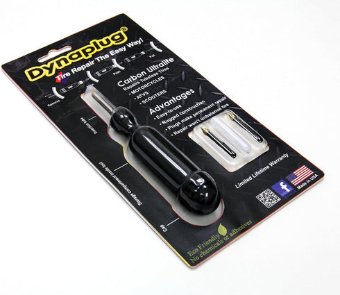 Dynaplug Quick Motorcycle Tire Puncture Repair - Carbon Ultralite...