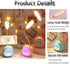 LED Desk Lamp?Mini Dog Night Light,Portable LED Table Light, Cute Foldable USB Rechargeable Reading Light Bedroom Children's Bedside Study (Pink)...