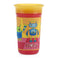 Nuby 360 Degree Easy Sip 3D Grip Wonder Cup with Printed Silicone Sleeve, 10 Oz, Robot...