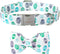 Dog Collar Easter Gift with Bow Tie, Egg male Dog Collar with Safety Metal Buckle Adjustable Puppy Collars for Small Medium Large Boy & Girl Dog,X...