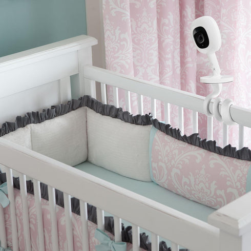 iTODOS Baby Monitor Mount Compatible with Nanit Pro Smart Baby Monitor & Flex Stand, Versatile Twist Mount without Tools or Wall Damage,Travel Bab...