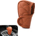 1 PC Car Gear Shift Cover Replacement, Breathable Leather Design, Soft Durable Vehicle Gear Shifter Decor, Universal Waterproof Automotive Shifter...