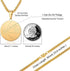 Basketball Number Necklace for Boys Gold Stainless Steel I Can Do All Things Pendant Sport Jewelry Basketball Gifts for Men 50...
