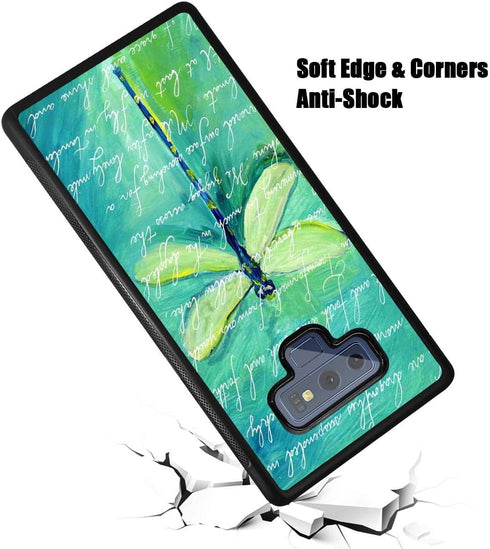 for Samsung Note 9, Galaxy Note 9, Art Design Soft Back Case Phone Cover, HOT12281 Green Dragonfly 12281...