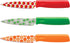 Hampton Forge – 3 Piece Printed Paring Knives with Blade Guards...