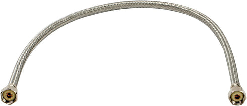 Fluidmaster B4F30 Faucet Connector, Braided Stainless Steel - 1/2 F.I.P. Thread x 1/2 F.I.P. Thread, 30-Inch Length...