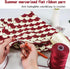 2 PCS 200g Summer Sun Hat Yarn for Crocheting, Ice Linen Silk Hand Knitting Light Body Yarn, Polyester Hollow Yarn for DIY Summer Cool Hat Shoes B...