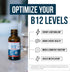 BioActive Vitamin B12 1000 mcg | Contains 3 BioActive B12 Forms Plus Methylfolate Cofactor - Methyl B12, Adenosyl B12 & Hydroxy B12 | Sublingual F...