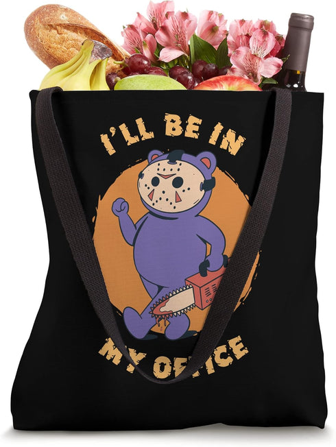 I'll Be In My Office Electric Tool Table Saw Tote Bag...