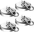 DIYMAG Magnetic Hooks, 200LBS Strong Heavy Duty Neodymium Magnet Hooks, Strong Magnetic Hooks for Hanging at Home, Office Locker, Workplace, Refri...