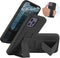 LAUDTEC Silicone Kickstand Case Compatible with iPhone 12/12 Pro, Vertical and Horizontal Stand Hand Strap Metal Kickstand Cover, Flexible Soft Li...